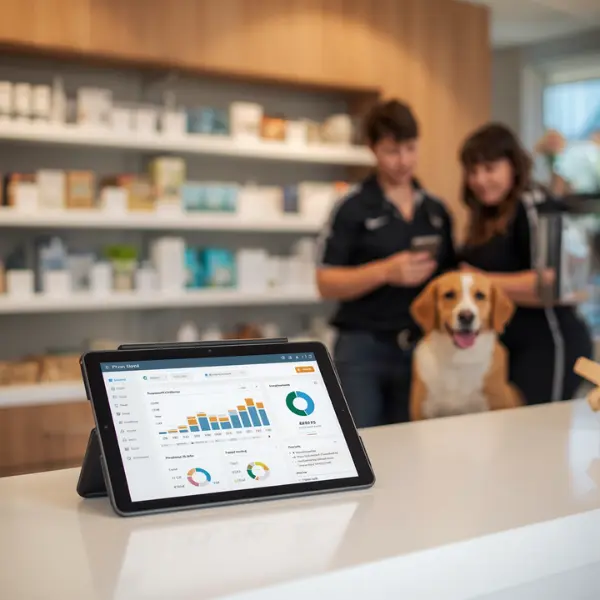 Benefícios de sistema para petshop